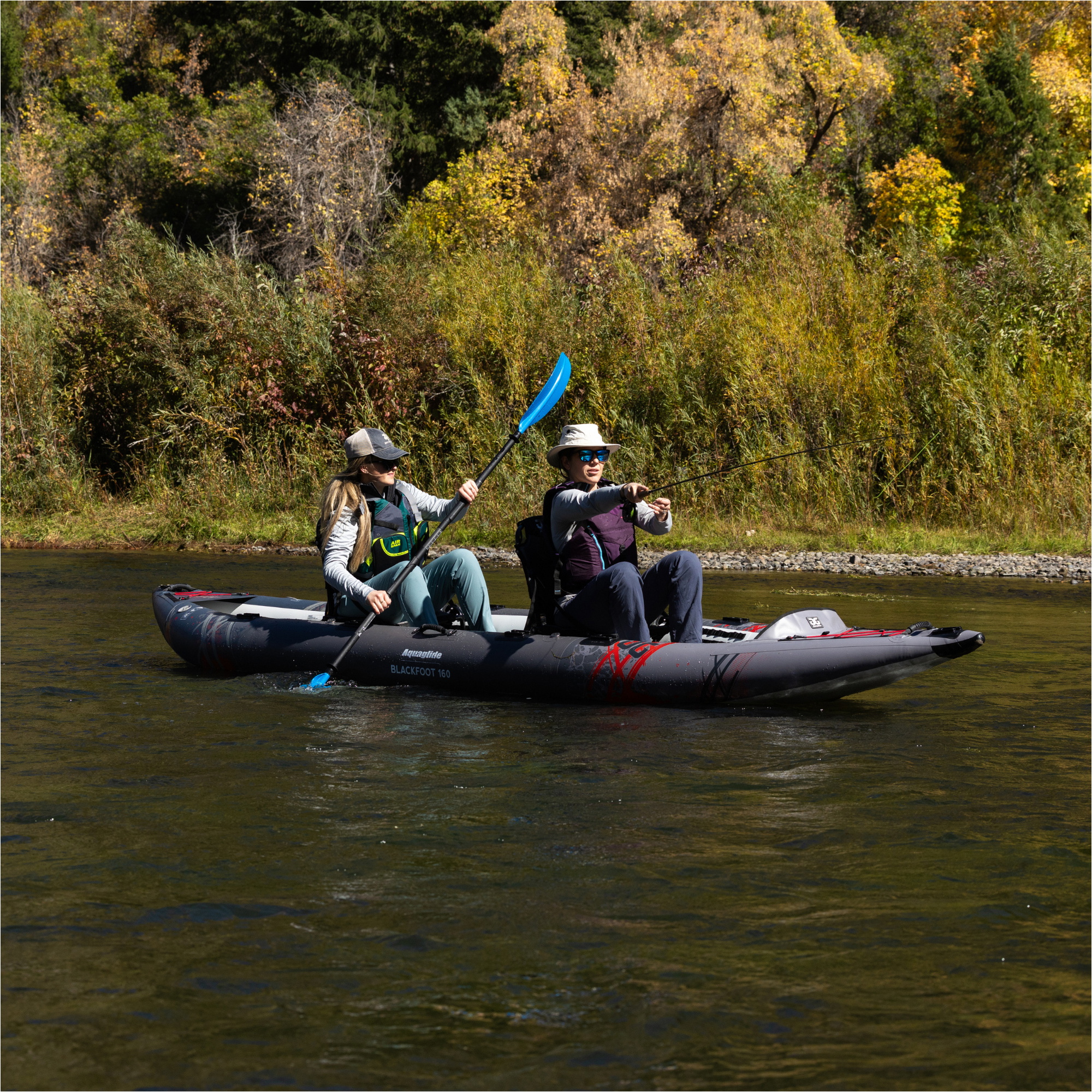 Kayak Aquaglide Blackfoot Angler 160 XF 2026 Per 2 Persone AG-K-BFXT-160